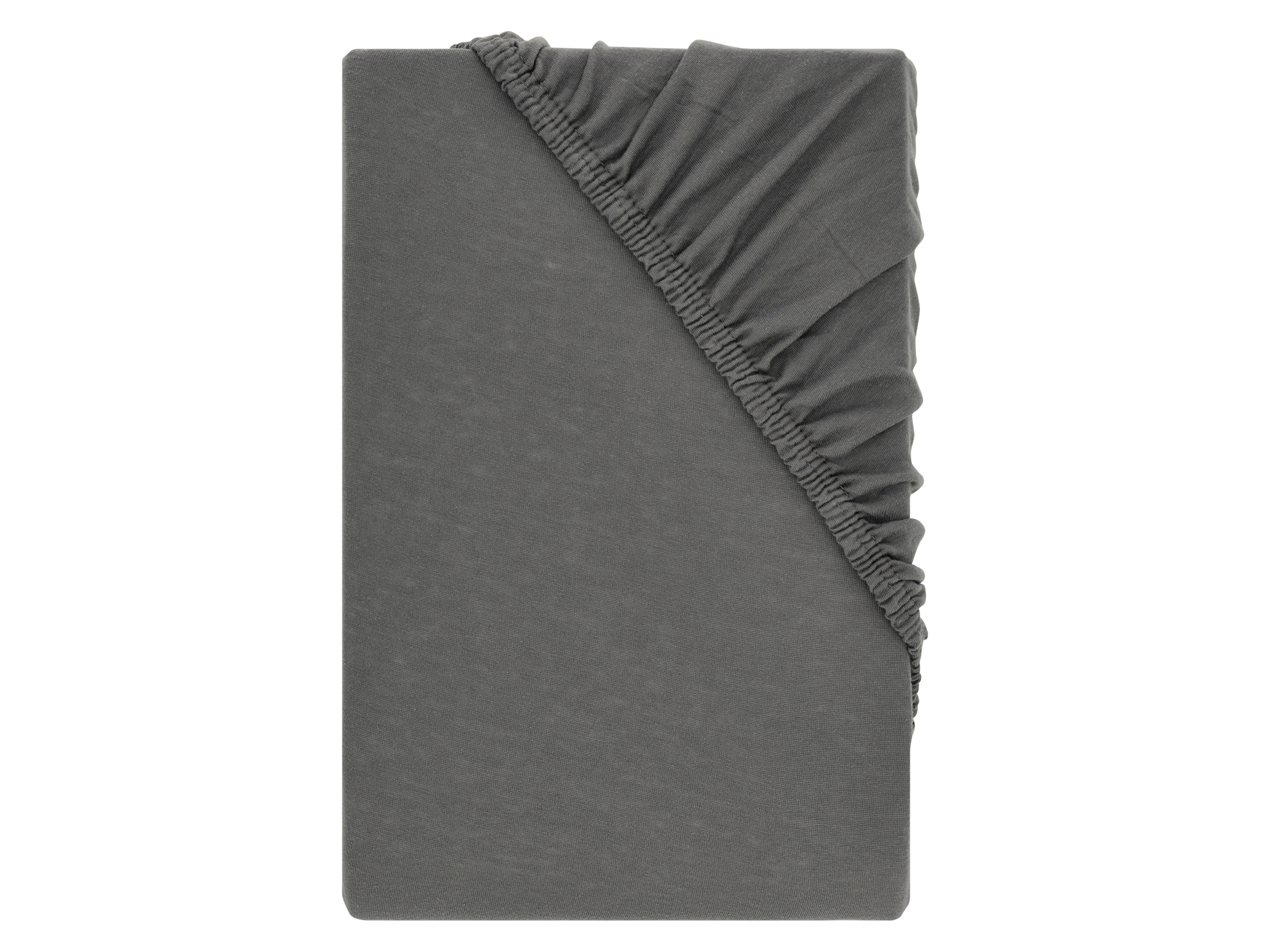 LIVARNO Jersey hoeslaken 90-100 x 200 cm (Grijs)
