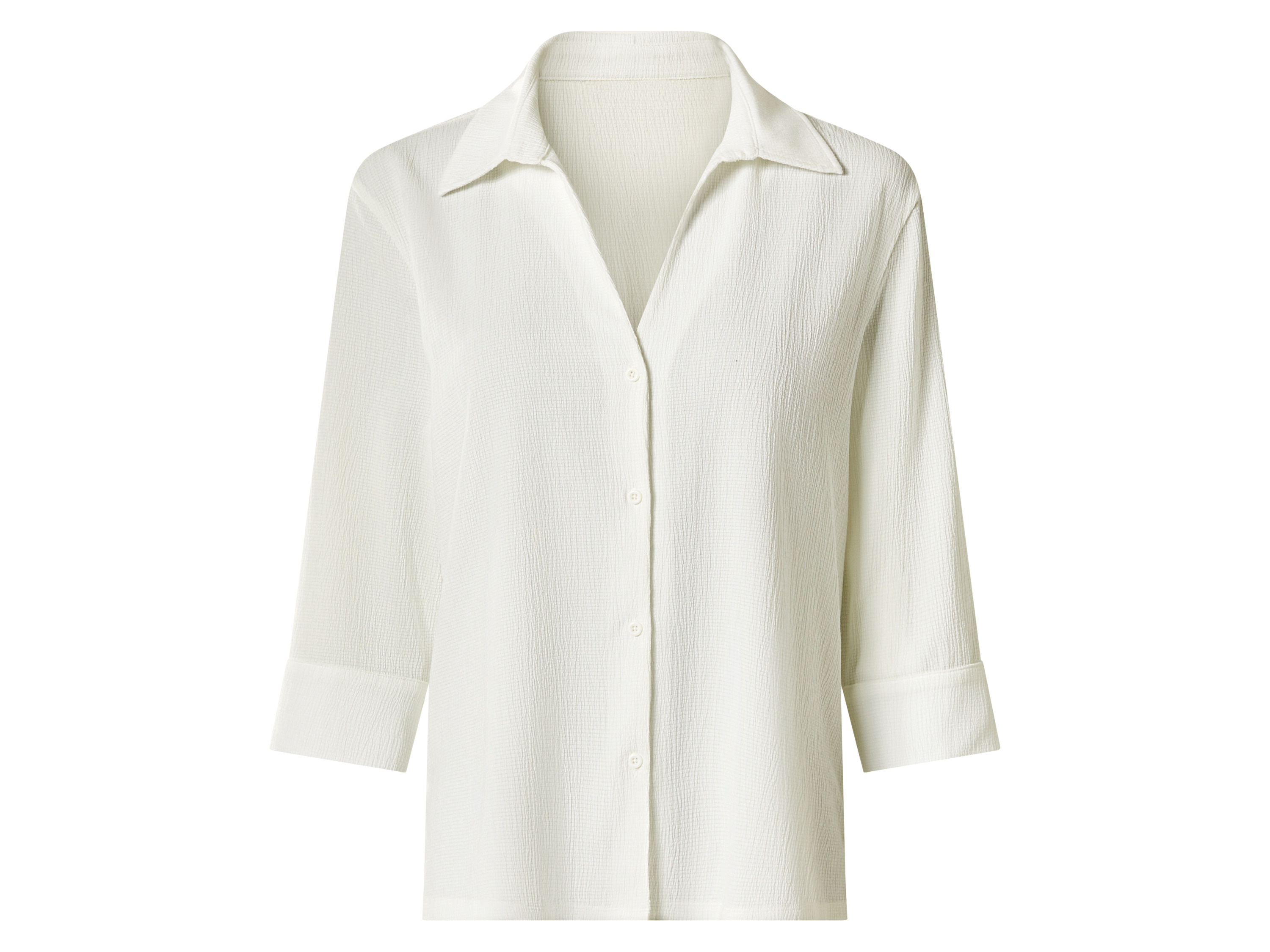 ESMARA Dames blouse (wit, XS (32/34))