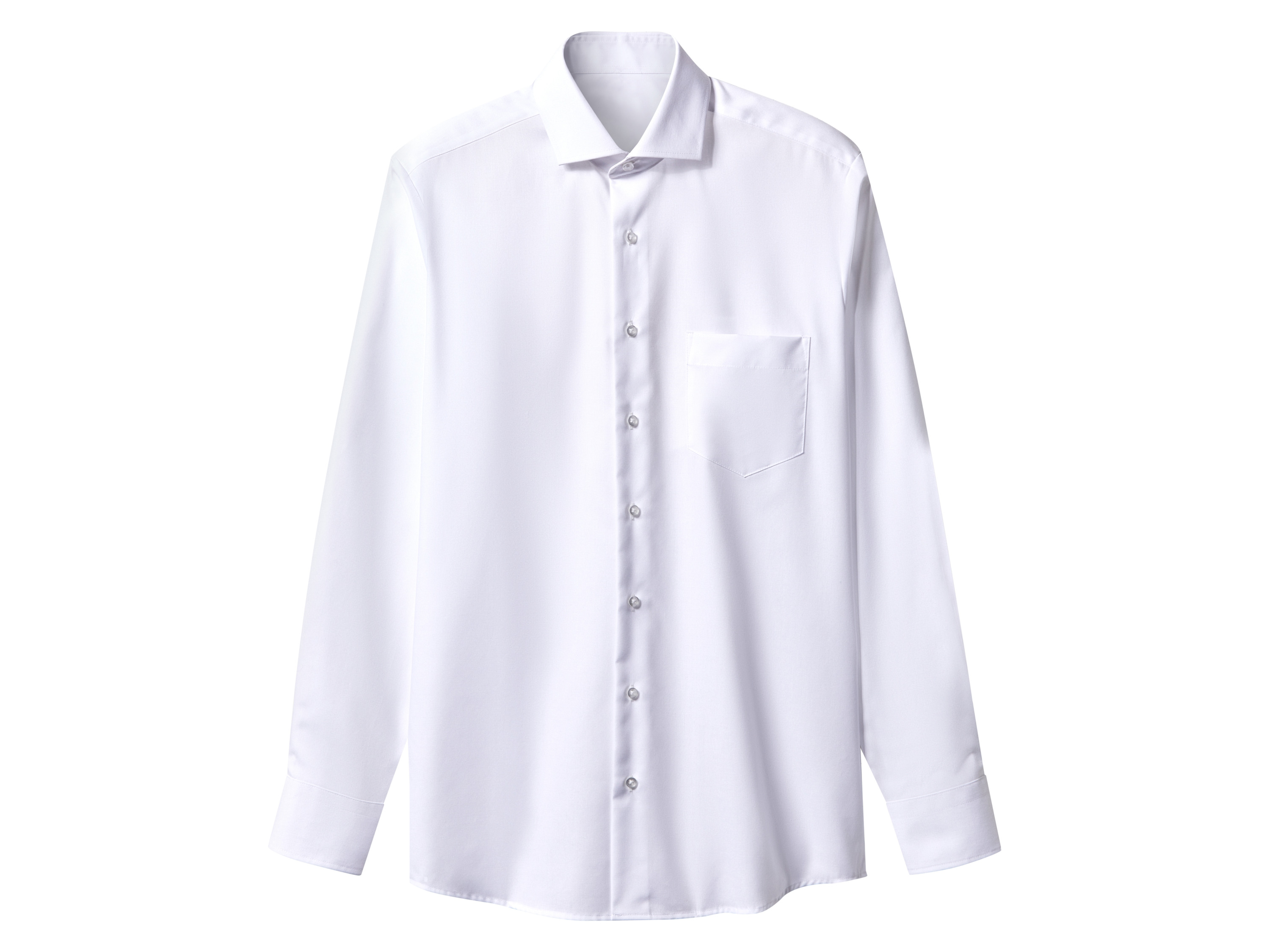 esmara Men Heren overhemd (Wit, 40)