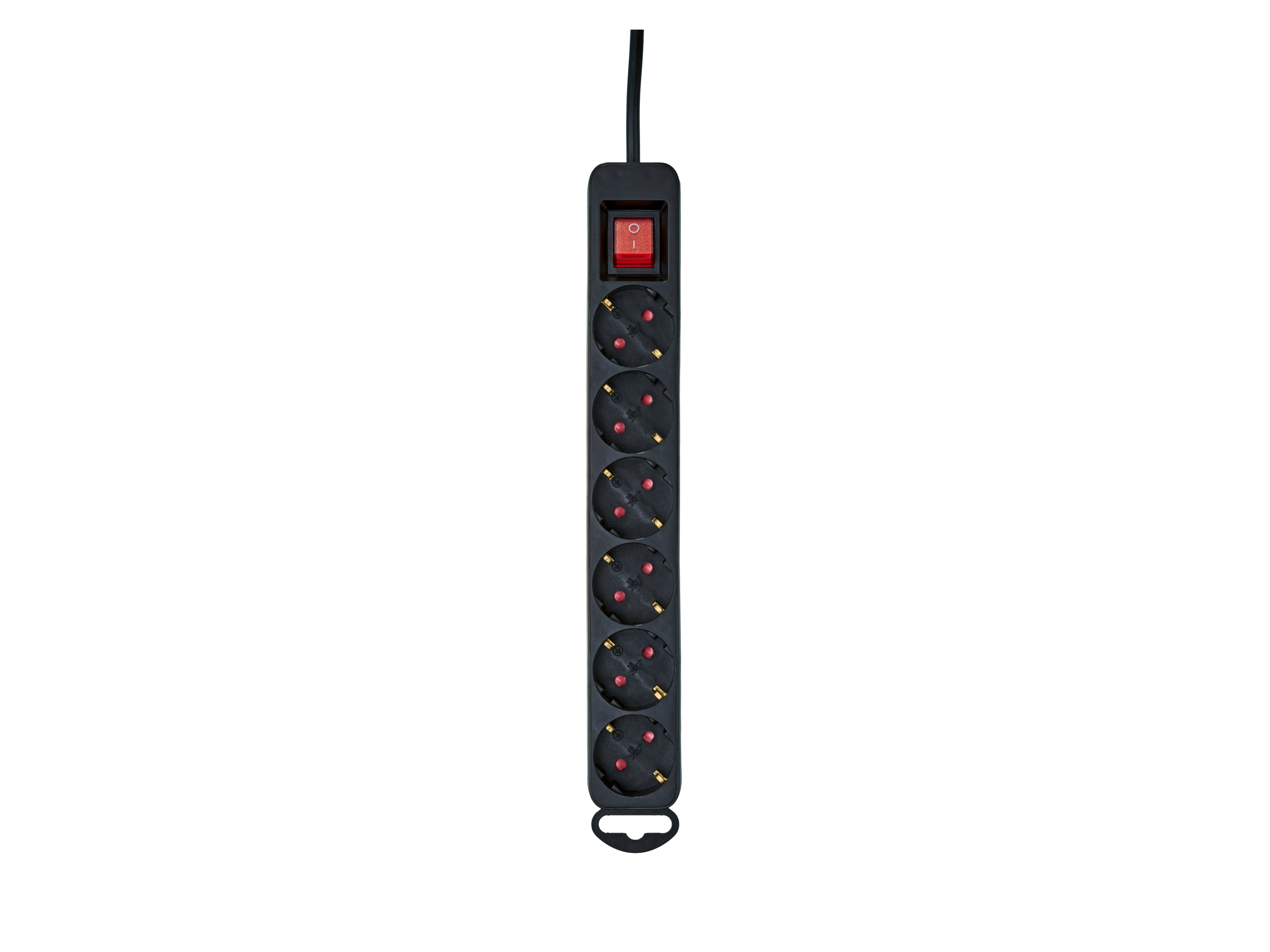 TRONIC Stekkerdoos (6-vouig 1,5 m)