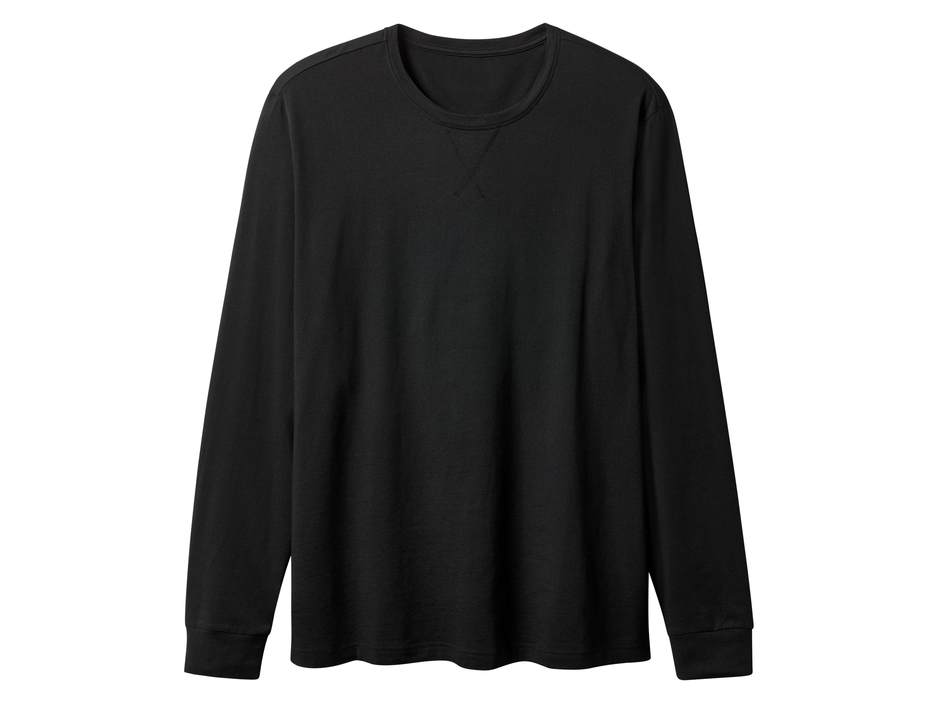 esmara Men Heren thermoshirt - Plus size (Zwart, 3XL (64/66))