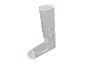 Grijze pressotherapie-laars voor beenbehandeling.