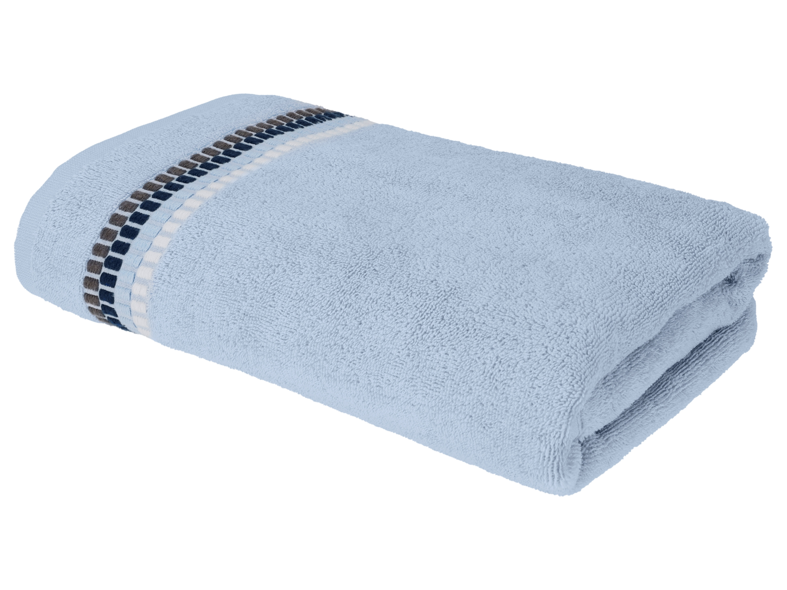 LIVARNO Handdoek 70 x 140 cm (Lichtblauw)