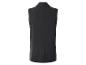 Zwarte mouwloze blazer, achterkant