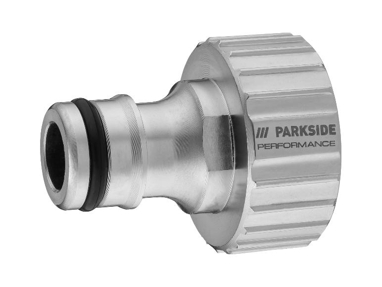 PARKSIDE PERFORMANCE metalen slangconnector met geribbelde grip