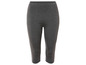 Grijze capri leggings voor dames.