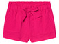 Roze shorts met strik