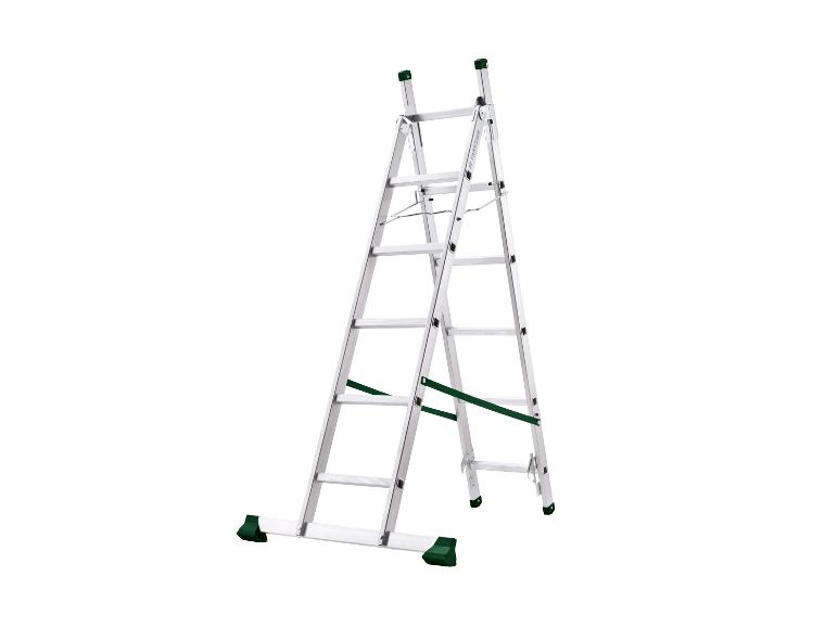 Parkside telescopische ladder: aluminium, opvouwbaar, veilig.