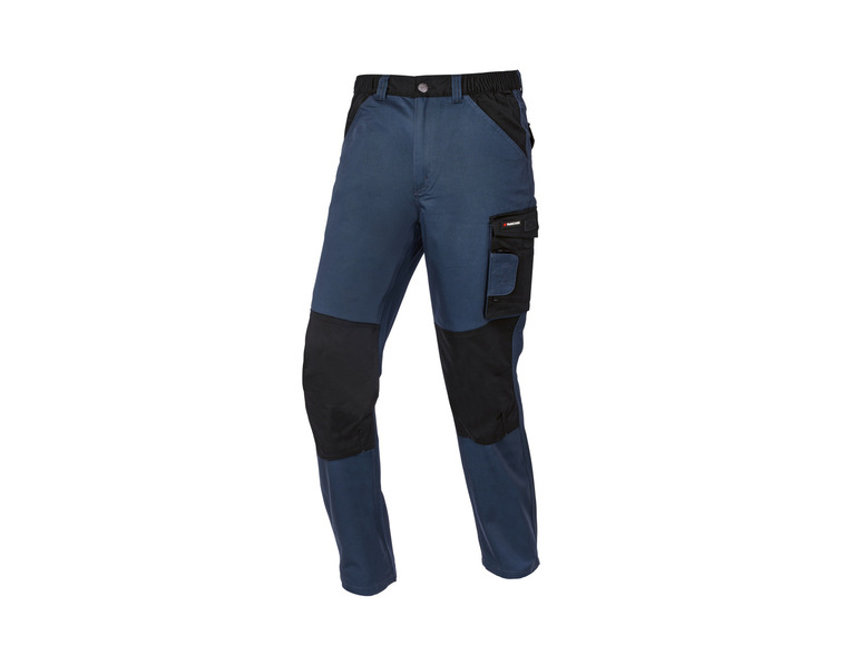 Werkbroek met kniebescherming van Parkside.