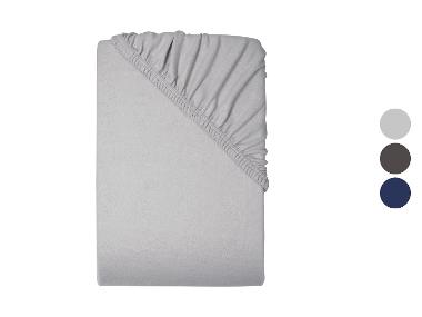 Lidl-shop LIVARNO® Fleece hoeslaken 180-200 x 200 cm aanbieding