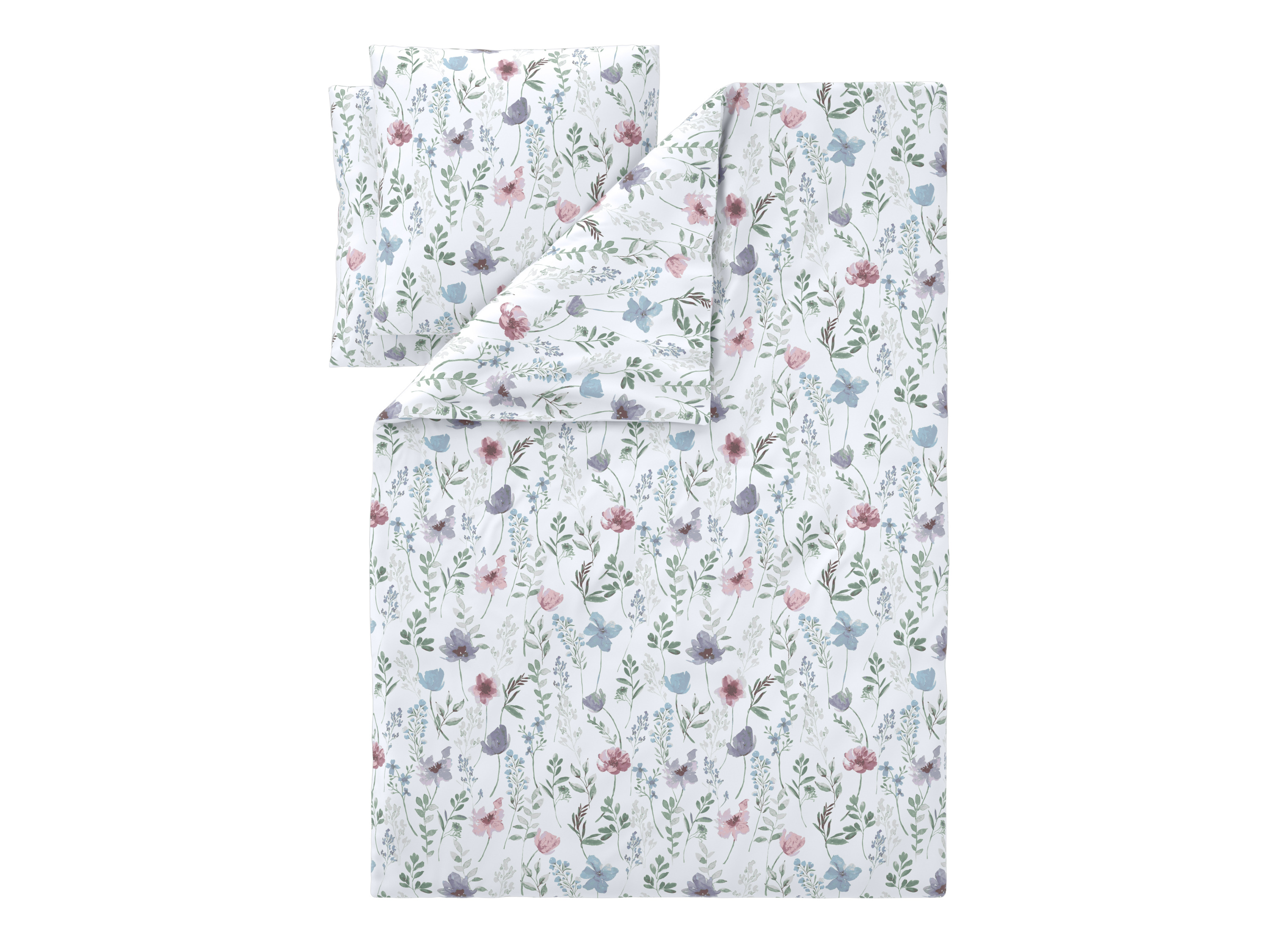 LIVARNO Dekbedovertrek 200 x 200 cm (Bloemen)