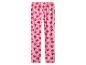 Roze pyjamabroek met rode hartenprint