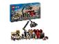 LEGO City Scrapyard set met kraan, auto's en minifiguren.