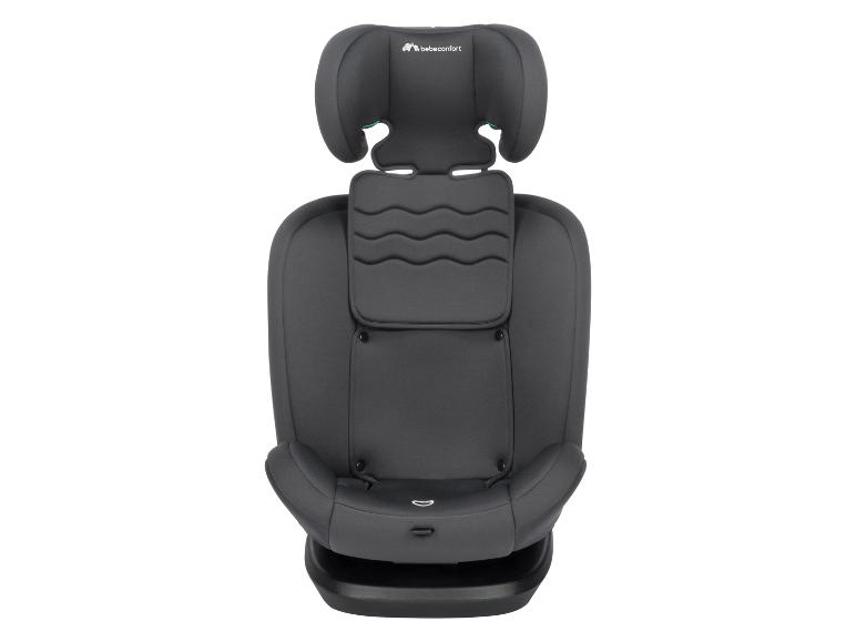Donkergrijze Bébéconfort autostoel: veiligheid en comfort voor kinderen.