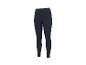 Donkerblauwe sportlegging met hoge taille en subtiel logo.