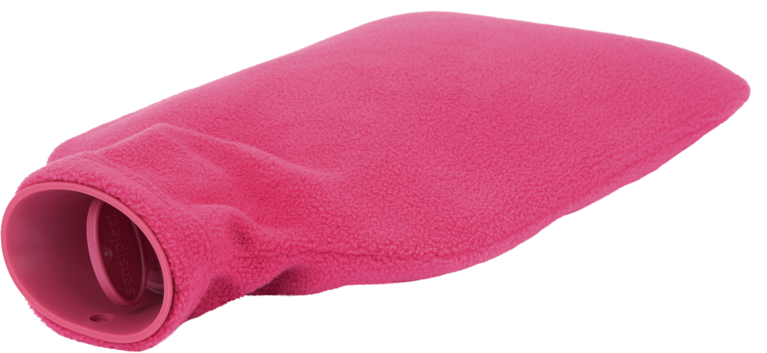 SENSIPLAST Kruik met fleecehoes (Roze)