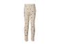 Beige kinderlegging met zwarte hartjes
