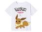 Wit Pokémon T-shirt met Eevee.