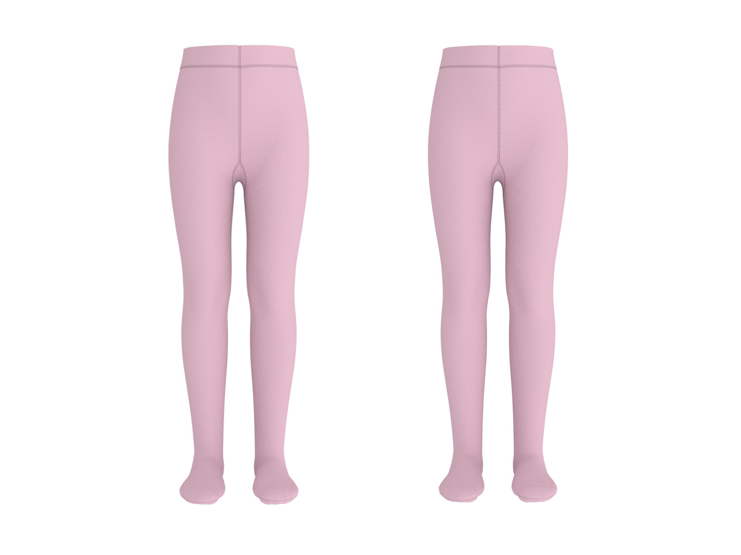 LUPILU Kinder Meisjes Thermolegging/Maillot (Panty, Roze, 98/104)