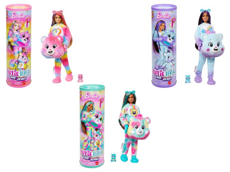 Barbie Cutie Reveal Care Bears poppen in en uit verpakking