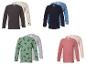 Sets kinderlongsleeves in diverse kleuren en patronen.