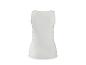 Witte dames tanktop, achteraanzicht.