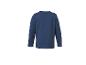Donkerblauw T-shirt met lange mouwen voor kinderen, achterkant