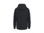 Donkerblauwe hoodie, achterkant.