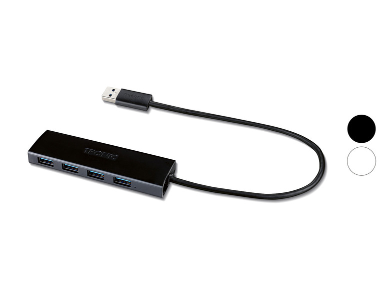 Ga naar volledige schermweergave: TRONIC® USB-hub 4-poorts USB 3.0 - afbeelding 1