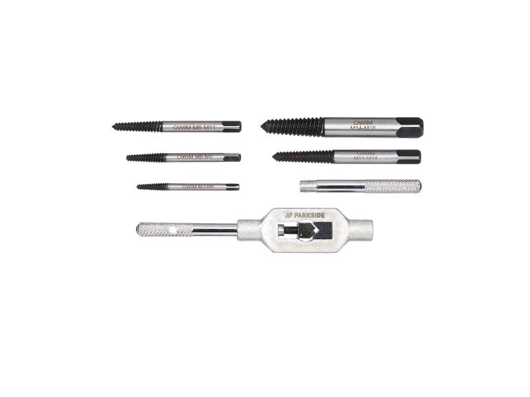 OWIM gebroken bouten extractors en Parkside extractor.