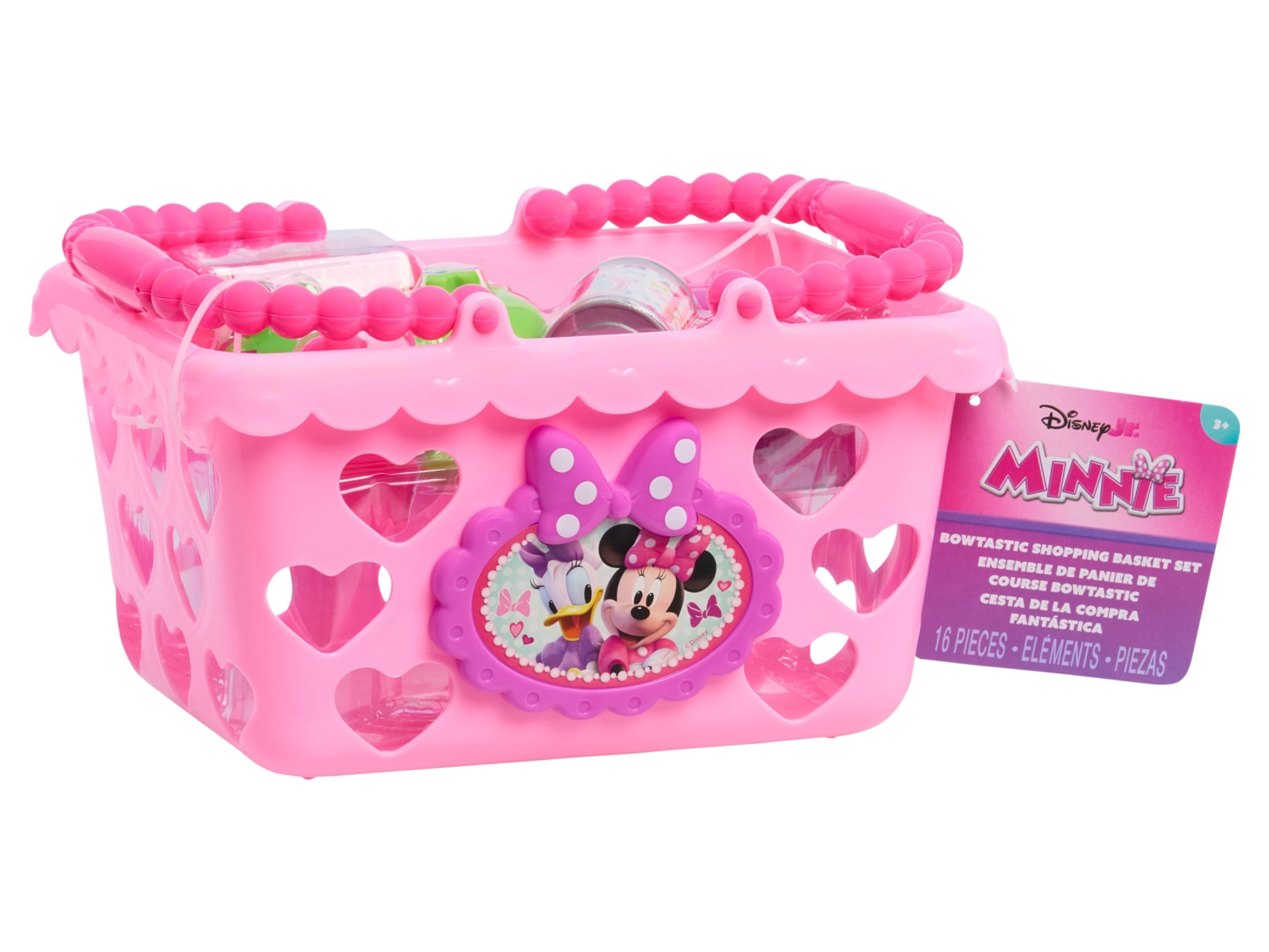 JUST PLAY LTD. Minnie Mouse Bowtastic speelset (Boodschappenmand)