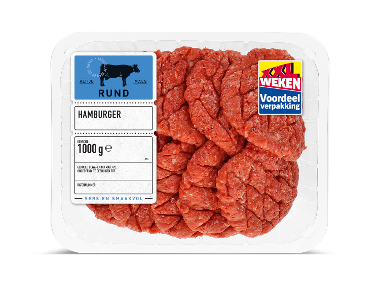 Rundvlees hamburgers