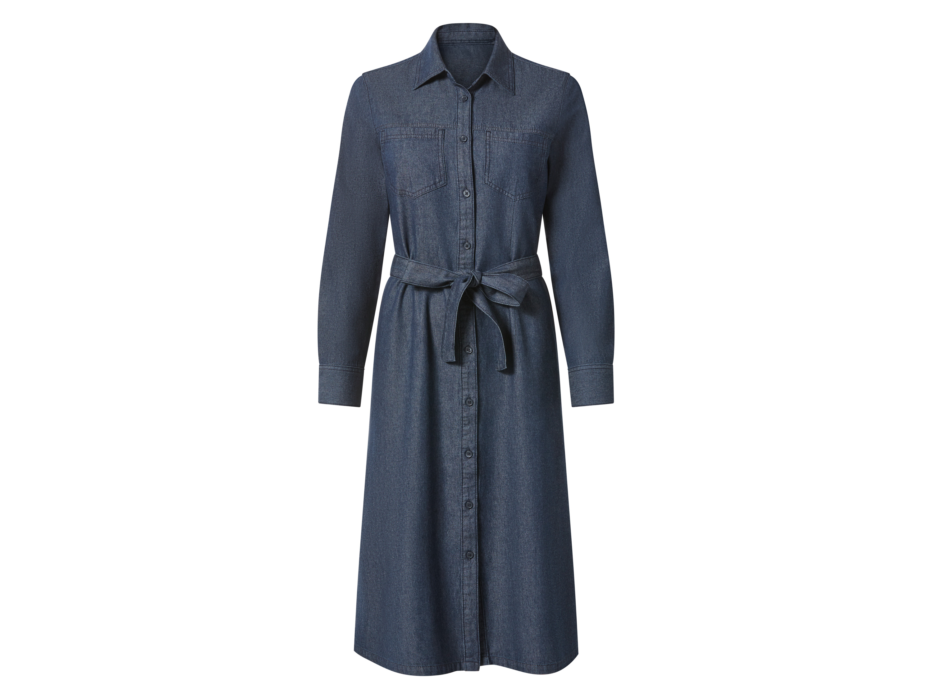 esmara Dames spijkerjurk (Donkerblauw, 36)