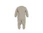 Heren beige trainingspak set, achteraanzicht