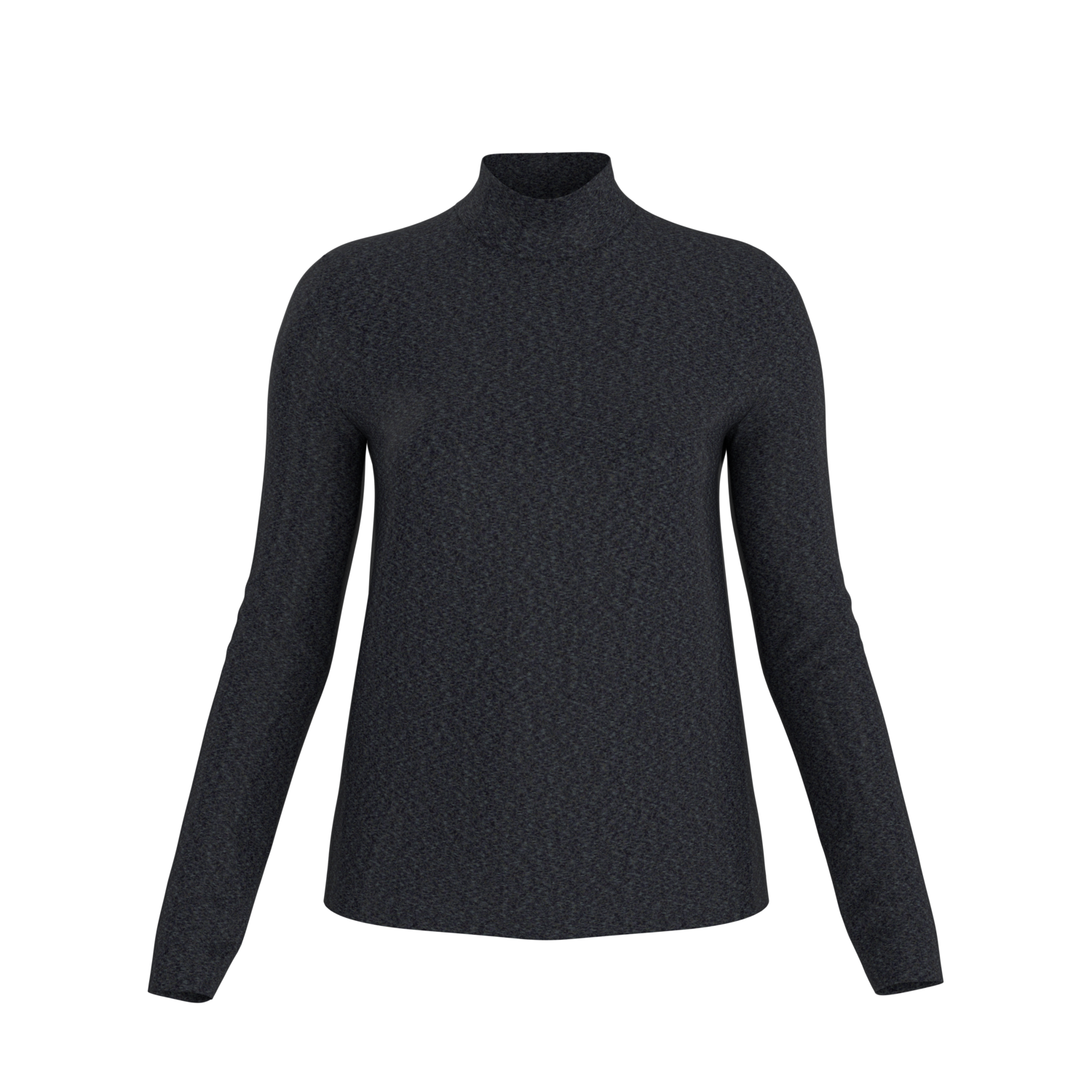 ESMARA Dames fijngebreide coltrui (Zwart, M (40/42))