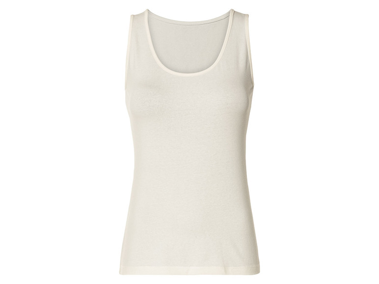 Witte dames tanktop.