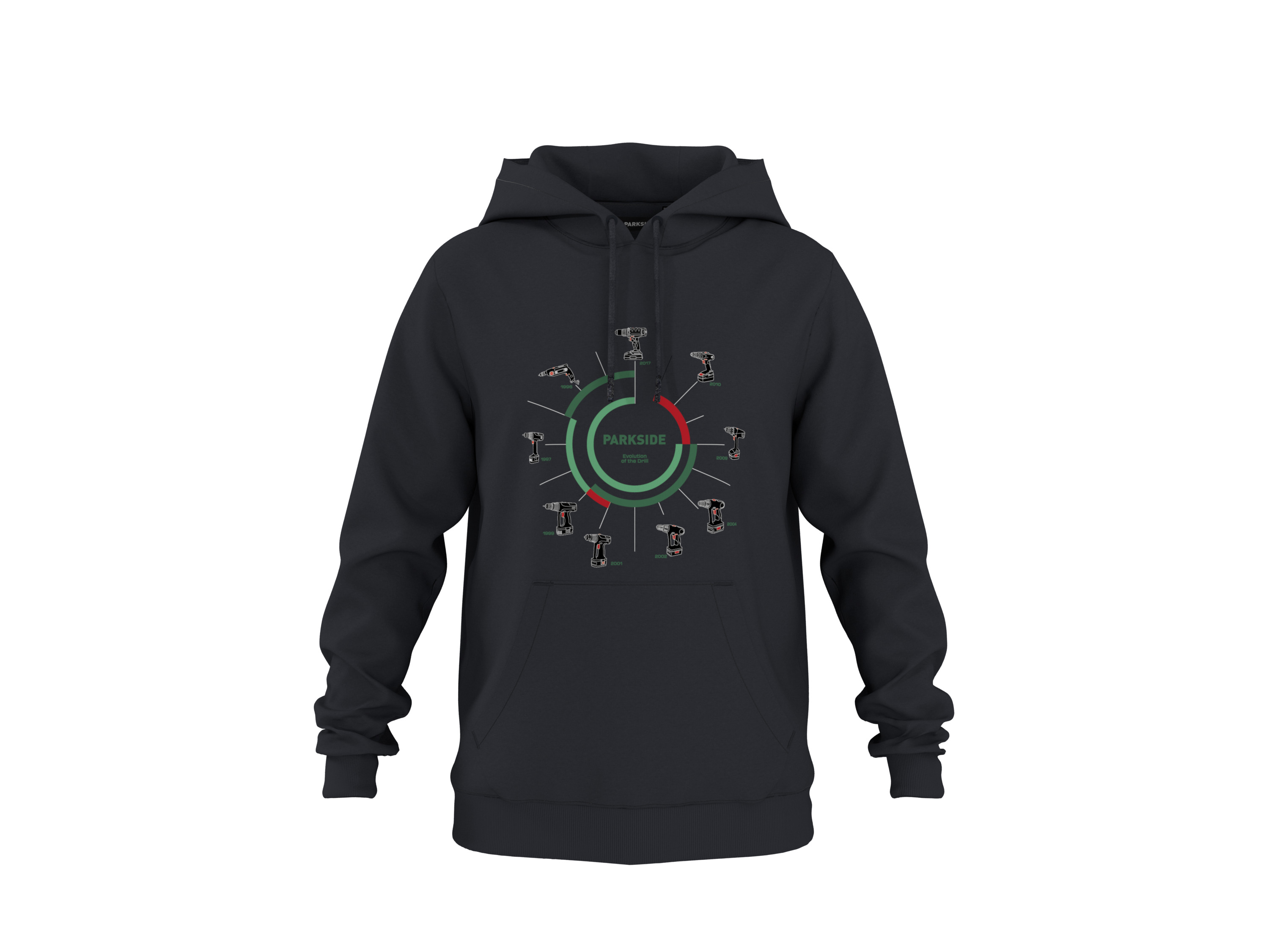 PARKSIDE Heren hoodie, Fan Edition (L)
