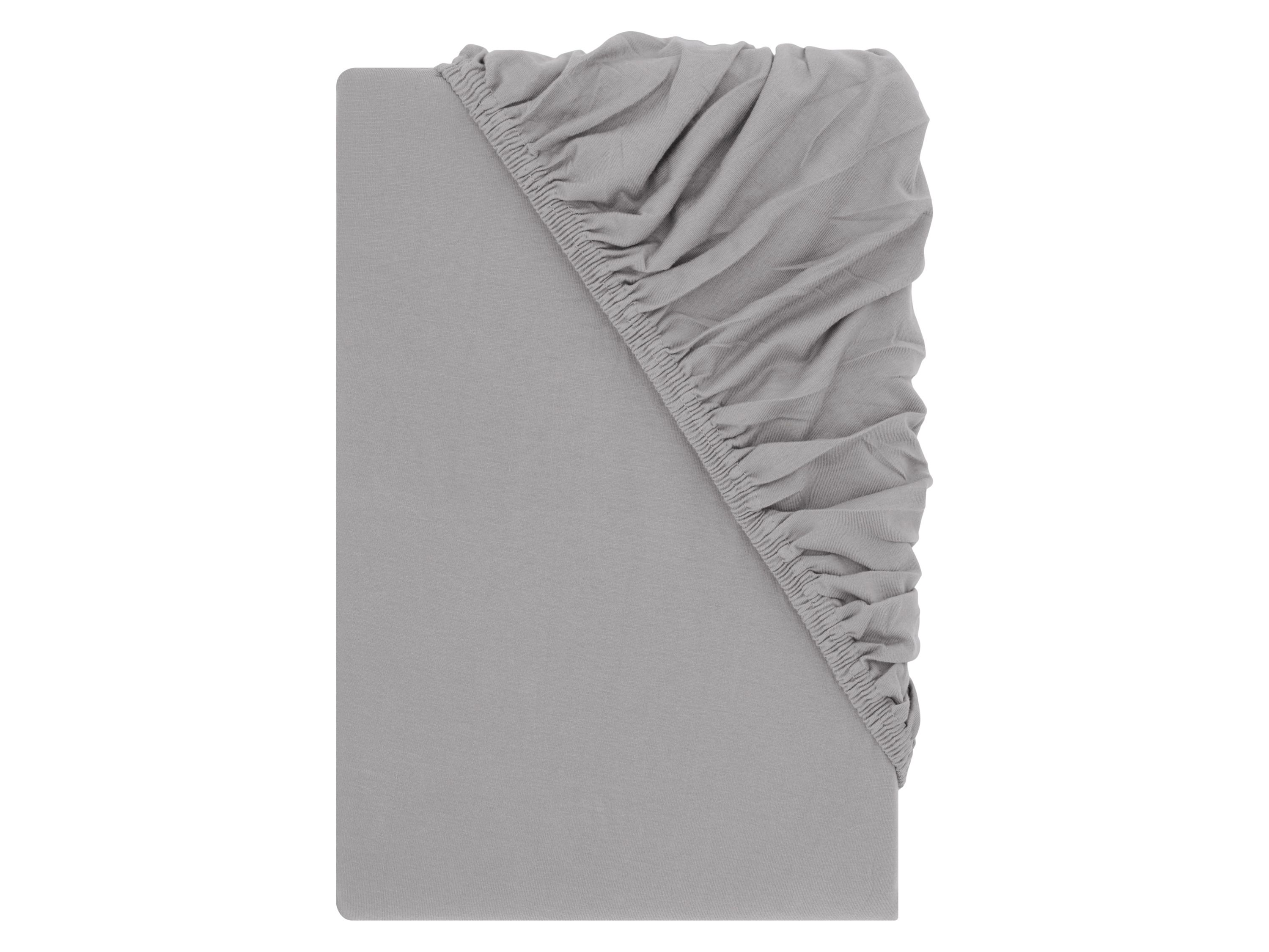 LIVARNO Jersey hoeslaken 140-160 x 200 cm (Grijs)