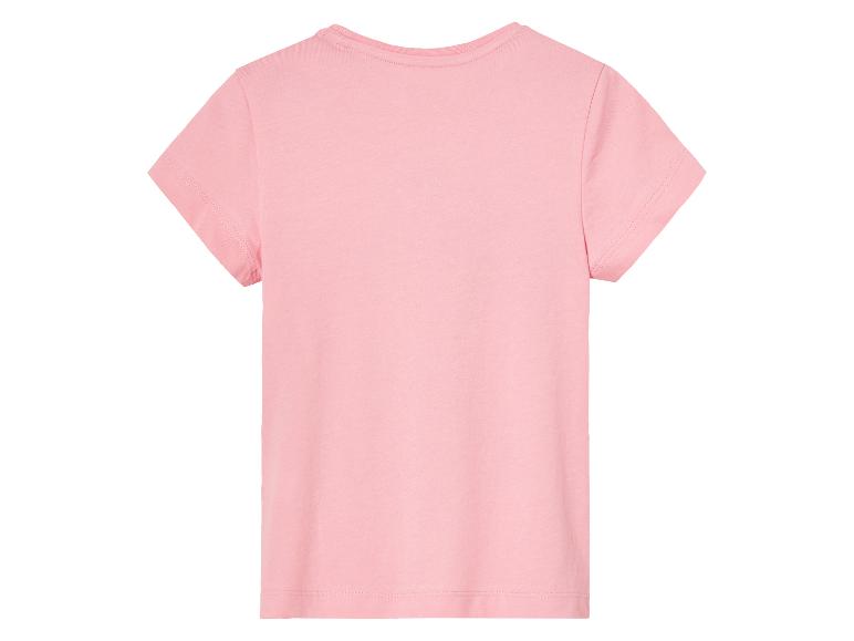 Lichtroze meisjes t-shirt.