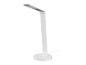 Witte LED-bureaulamp met draadloos opladen en aanraakbediening