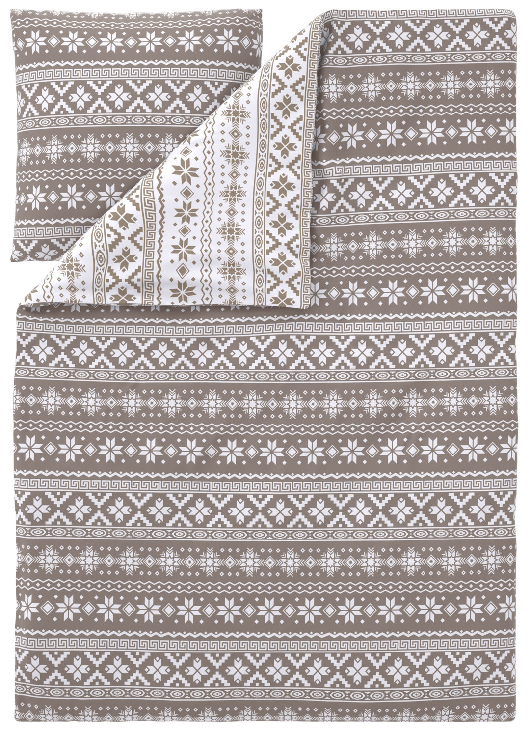 LIVARNO Fleece dekbedovertrek, 140 x 200 cm (Print)