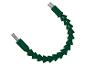 Groene flexibele boorverlenging met metalen uiteinden.