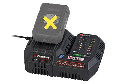 PARKSIDE PERFORMANCE® Smart acculader 20 V - 12 A