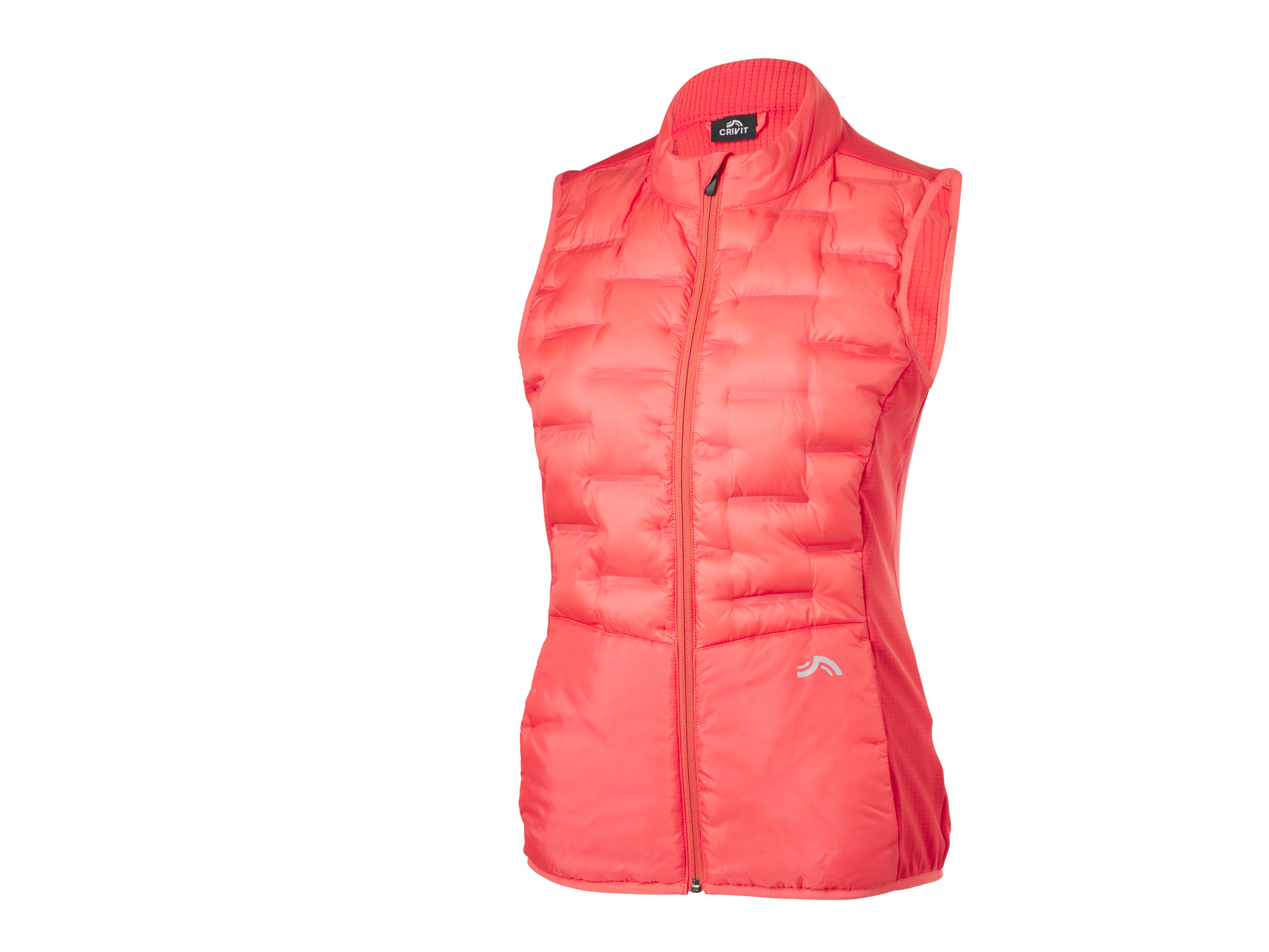 CRIVIT Dames sportbodywarmer (Roze, XS (32/34))