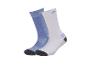 CRIVIT dames/heren premium functionele sokken, 2 paar: één blauw en één wit paar