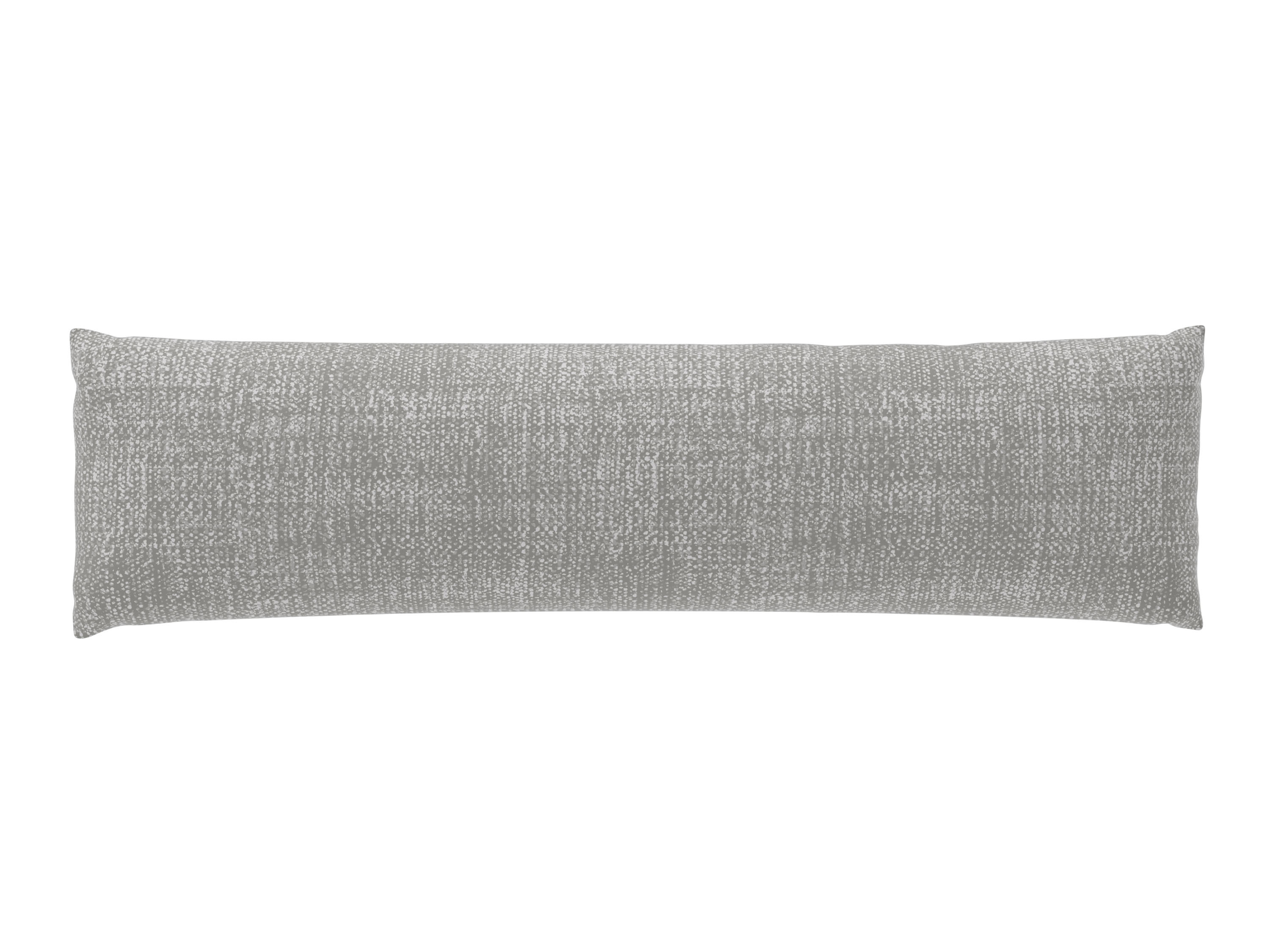 LIVARNO Flanellen kussensloop voor zijslaapkussen, 45 x 145 cm (Grijs)