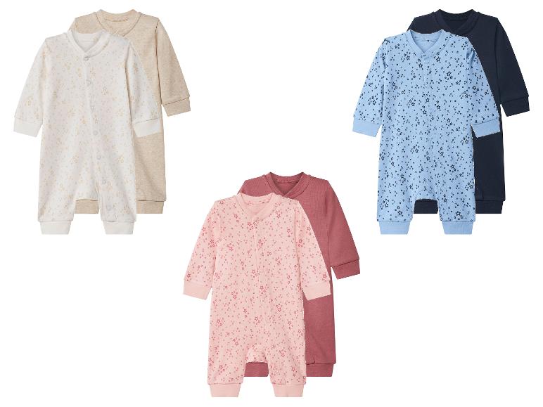 Babypakjes in 3 sets: beige, roze en blauw met sterrenprint, en effen in bijpassende kleuren