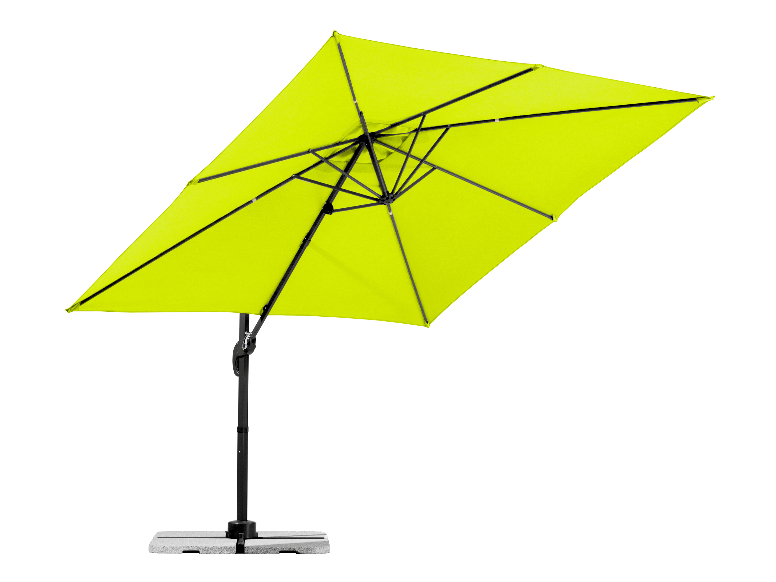 Schneider Zweefparasol Valencia 250 x 250 cm (Appelgroen) afbeelding