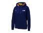 Donkerblauwe Crivit hoodie met Lidl Trek logo.