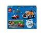 Lego City set met een sleepwagen en een sportwagen.